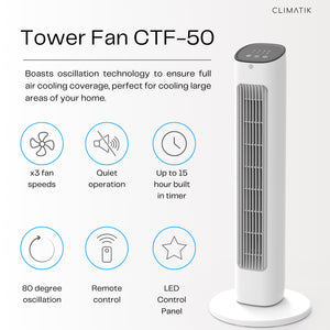 Climatik CTF-50 Tower Fan