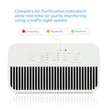 Load image into Gallery viewer, Climatik Air Purifier with True HEPA filter &amp; real time Air Purification Indicators