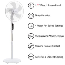 Load image into Gallery viewer, Climatik CPF-200 Pedestal Fan