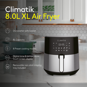 Climatik CAF-300 Air Fryer (8L)