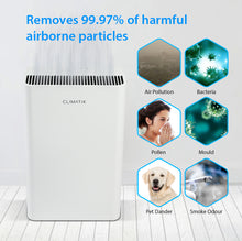 Load image into Gallery viewer, Climatik Air Purifier with True HEPA filter &amp; real time Air Purification Indicators